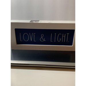 RAE DUNN Love and Light Plaque NWT